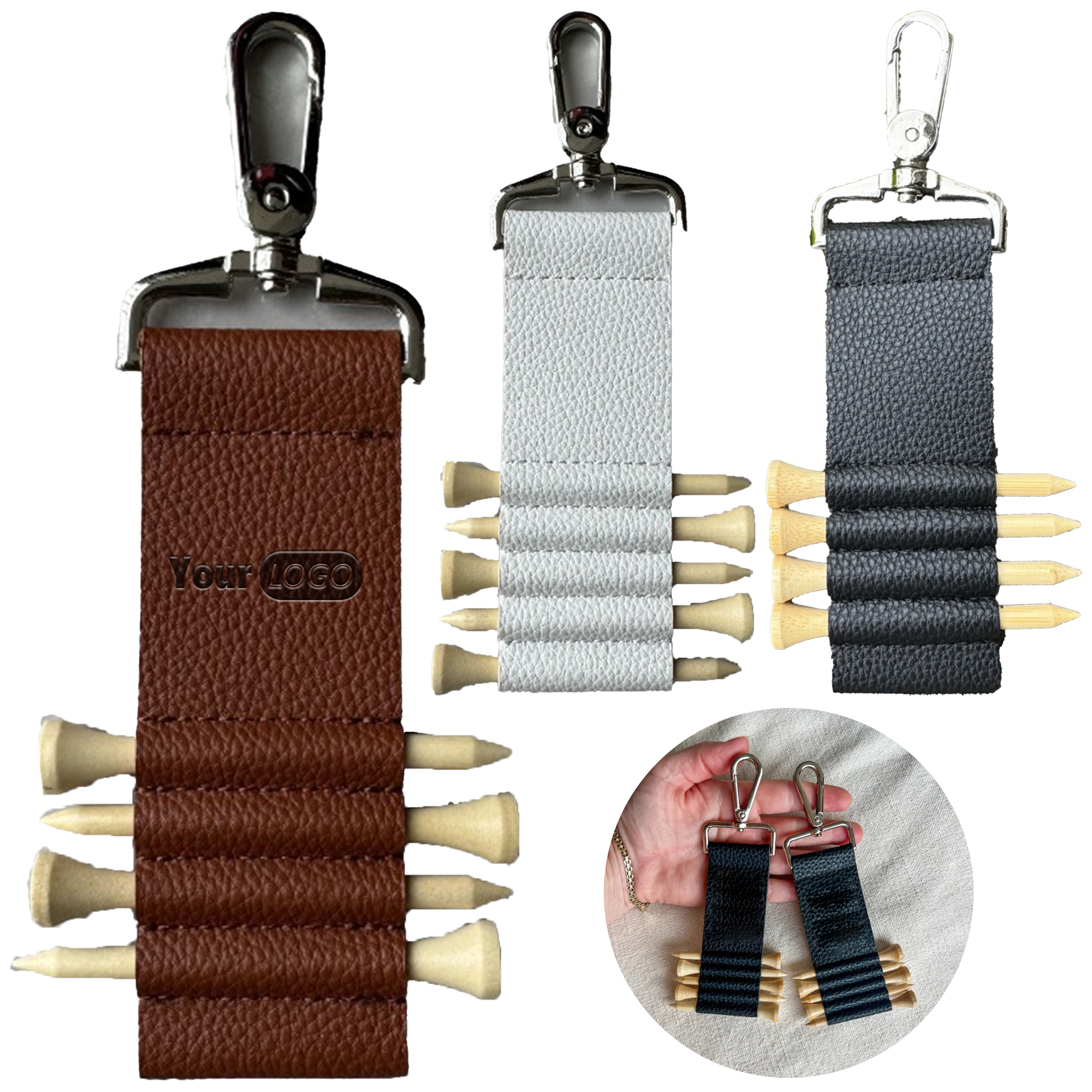 Pu Personalized Golf Nail Set 1
