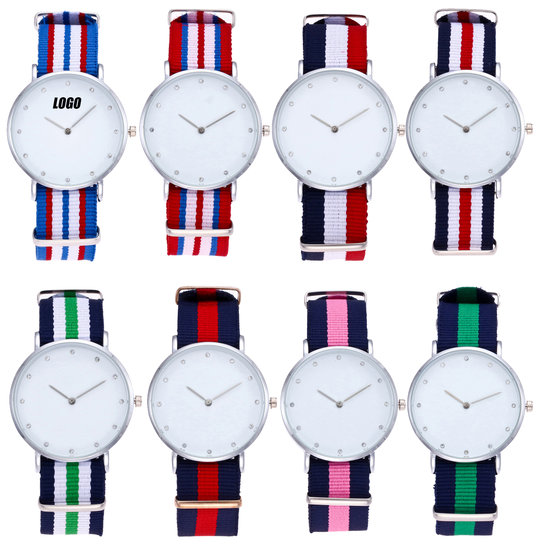 Rainbow Strap Quartz Watches 2