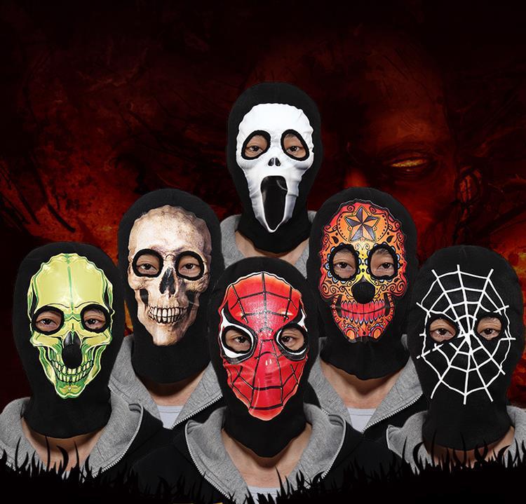 Halloween Horror Skull Ghost Mask 6
