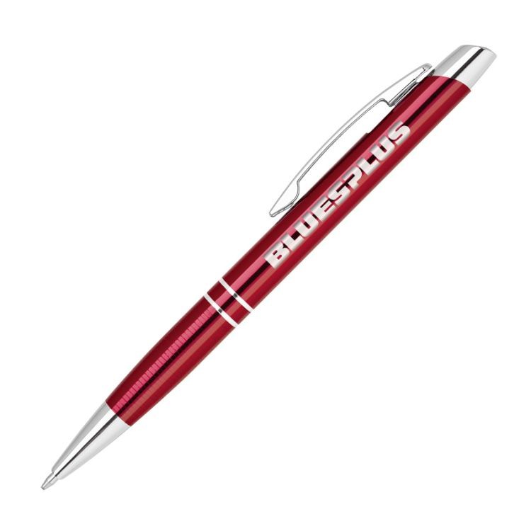 Klavier-V Click Pen with Knurled Grip & Chrome Trim 9