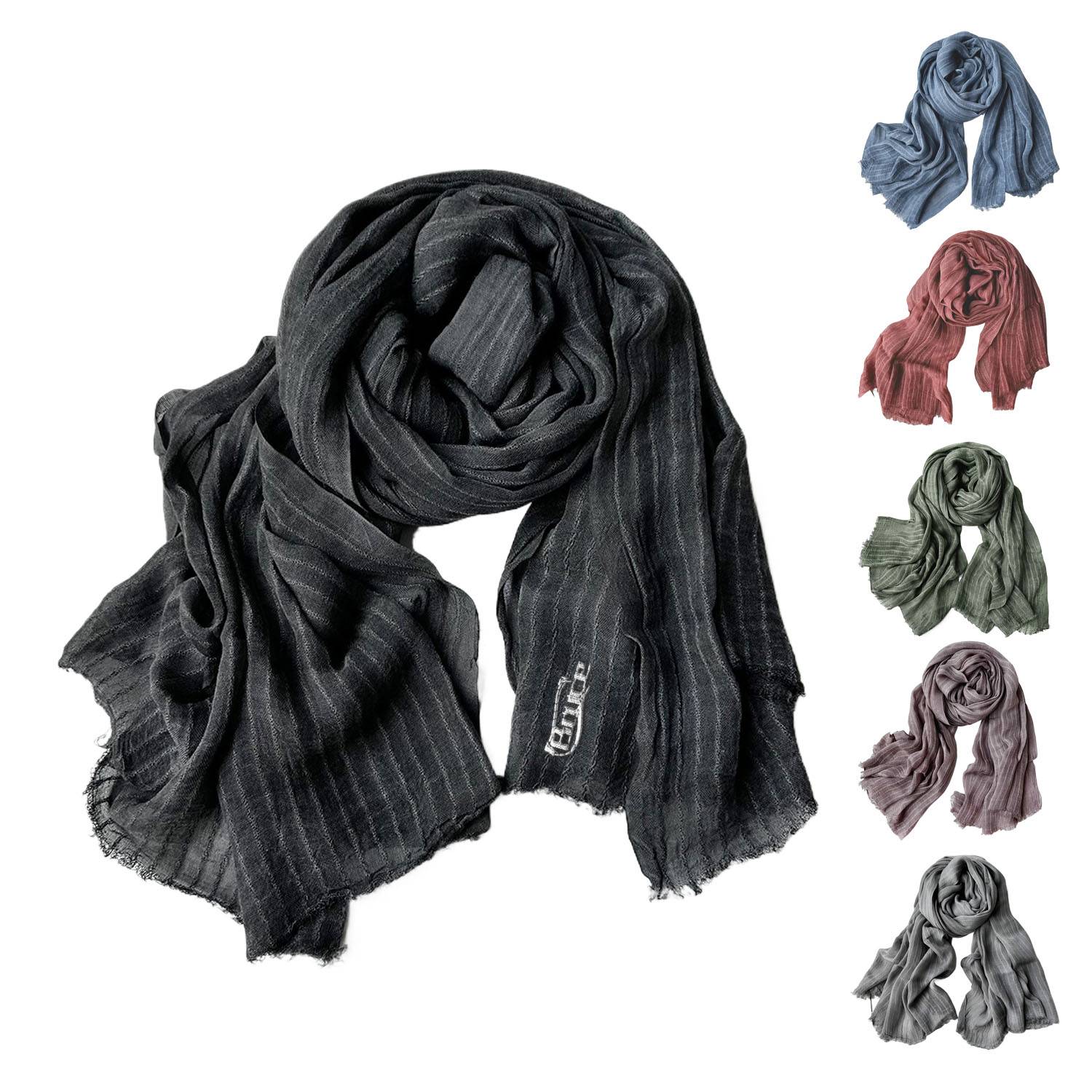 Cotton Linen Summer Scarf 4