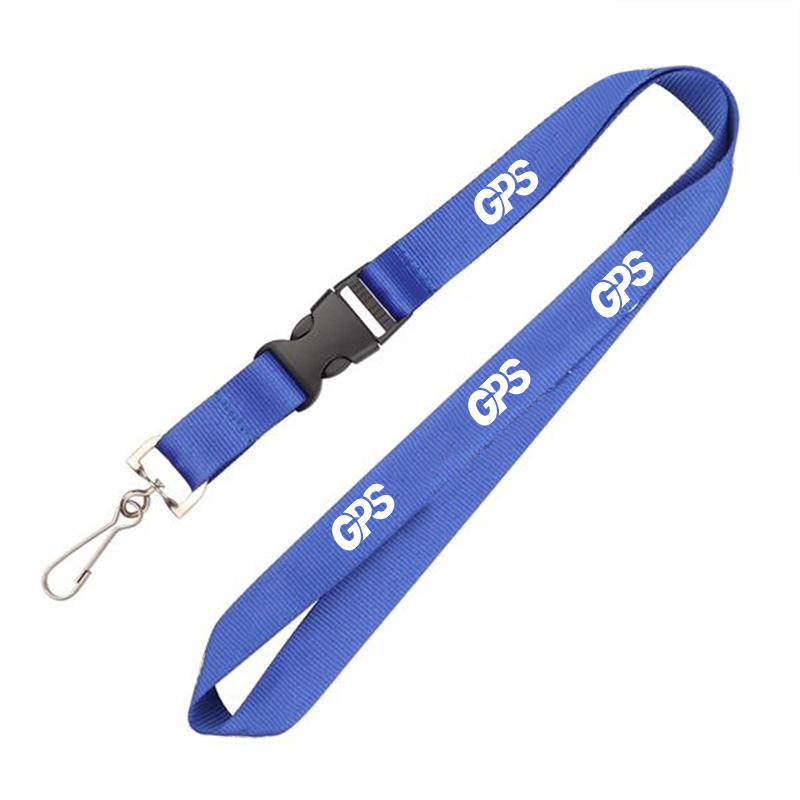 3/4" Screen Printed Lanyard w/ J-Hook 2