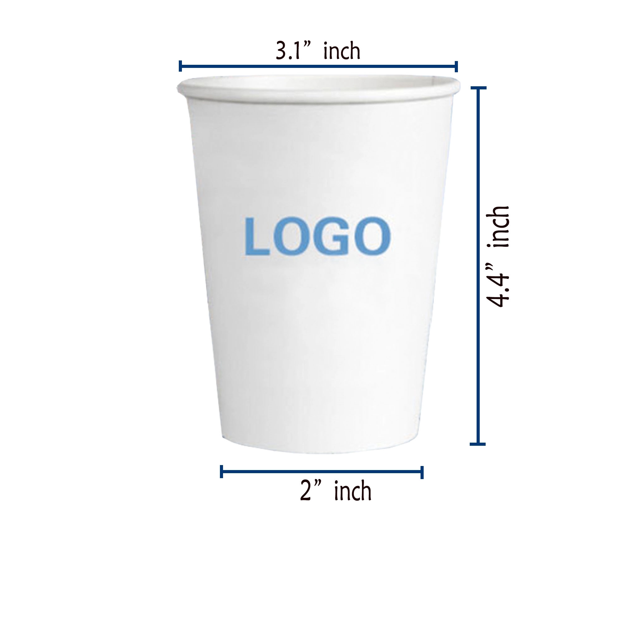 12 oz Disposable Paper Cups MOQ 200pcs 2