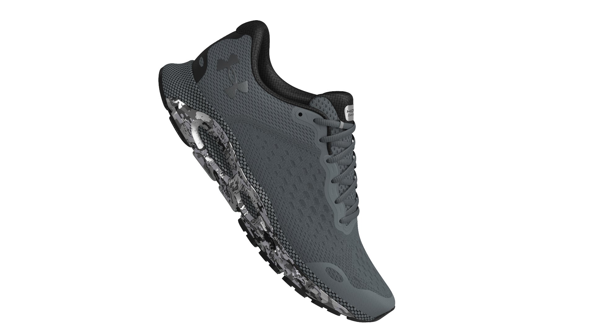 Women's UA HOVR Infinite 3 Reflect Camo Running Shoes 1