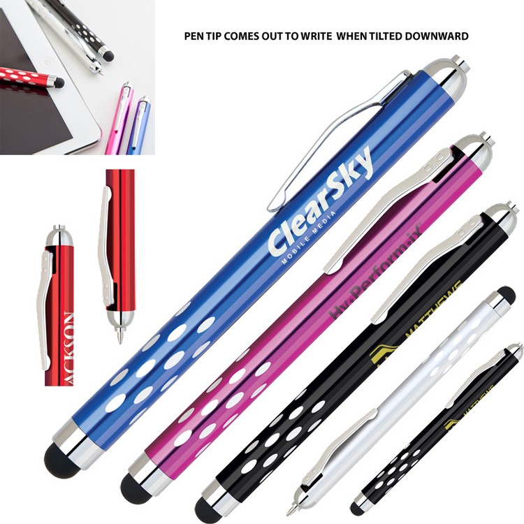 2 in 1 Metal Gravity Stylus Ballpoint Pen 1