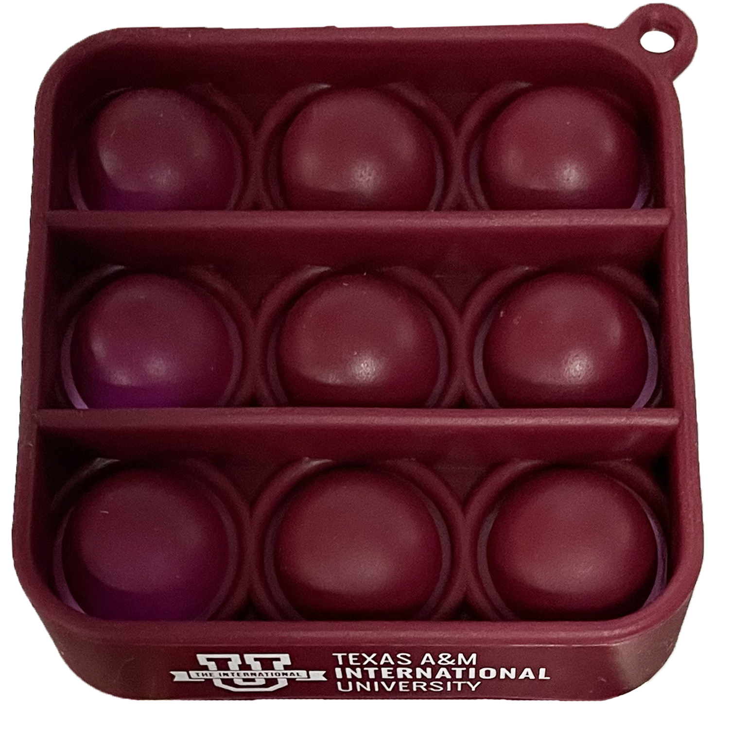 Fidget Popper Square Shaped Keychain 5