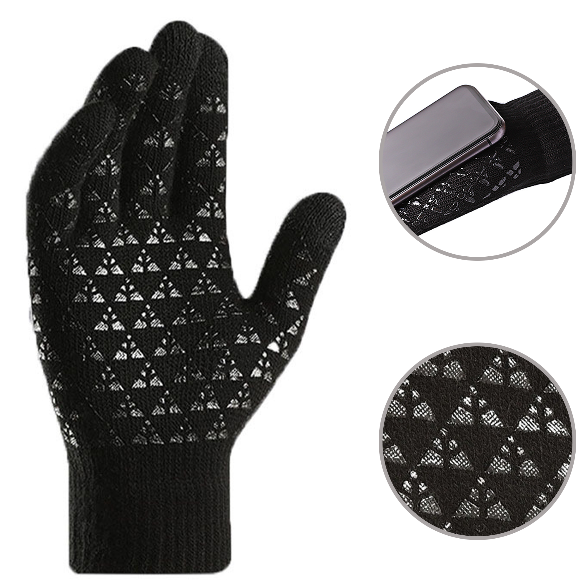 Tech-Friendly Thermal Gloves 3