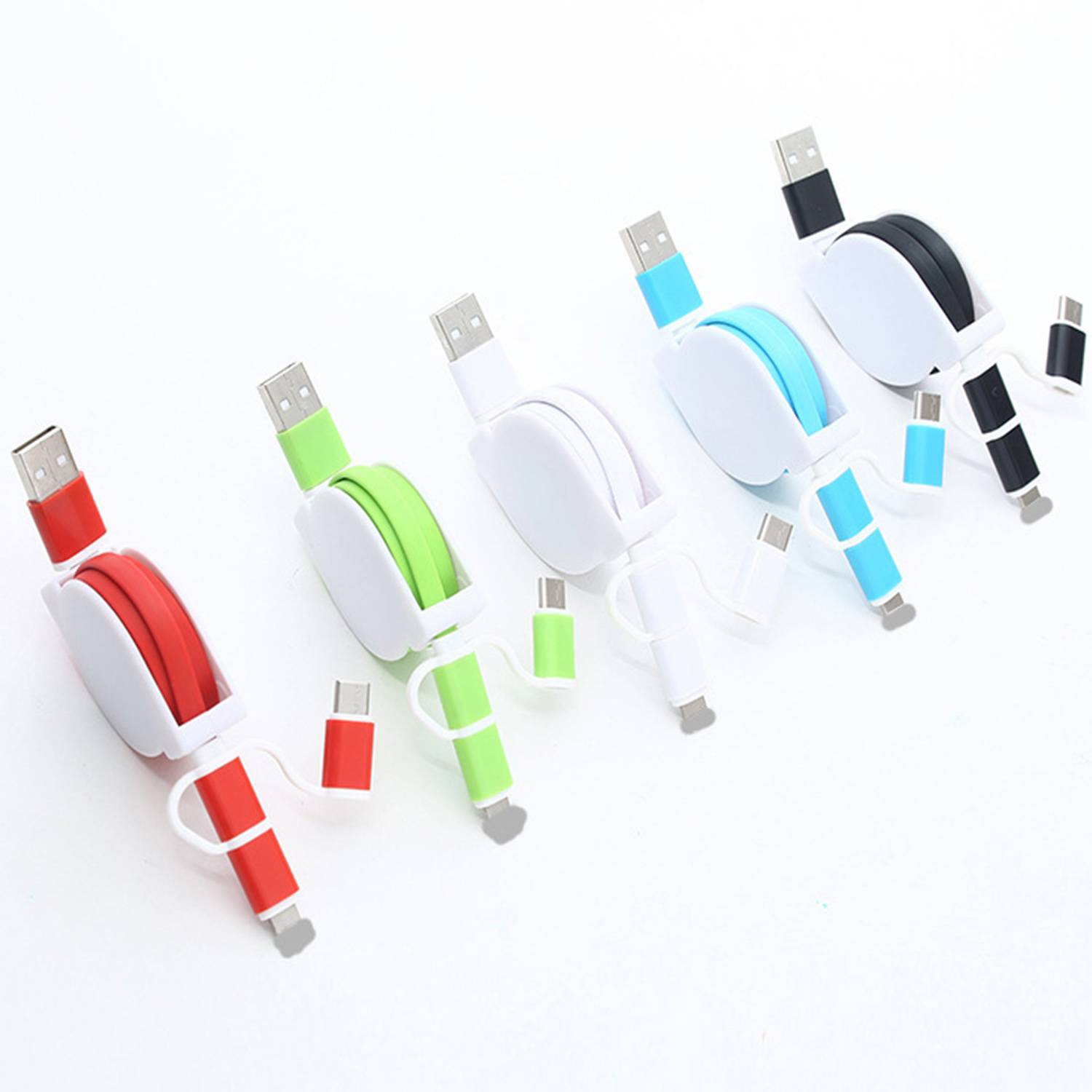 3-In-1 Retractable Charging Cable 2