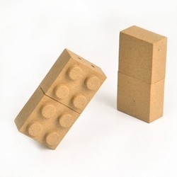 128GB -Eco Friendly Plastic Building Block USB Drive 1