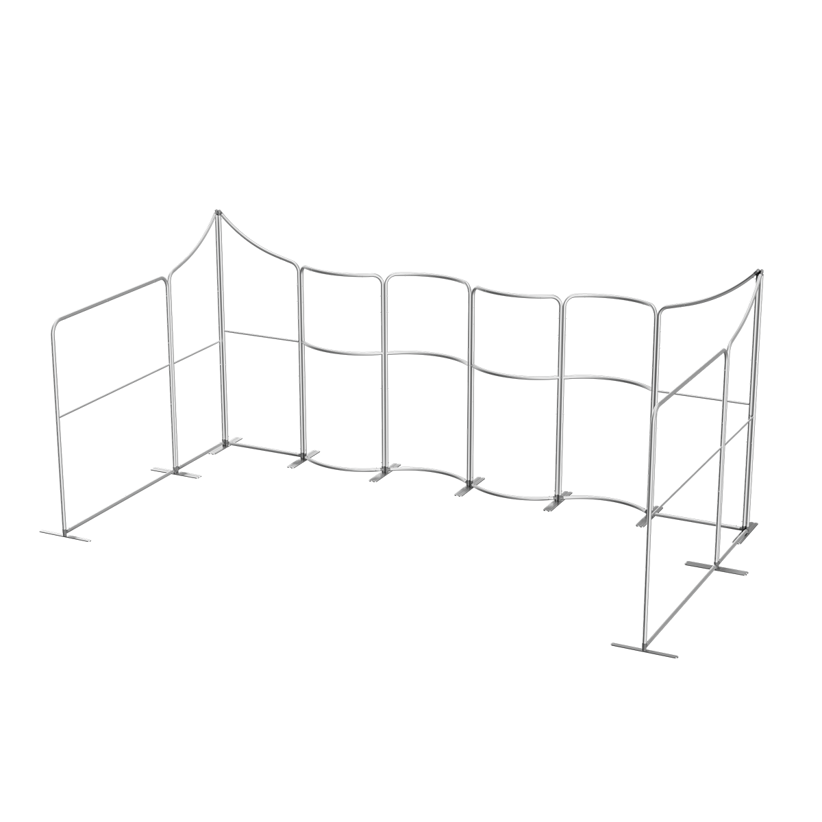 NEW MagLock 10'x20' Booth Fabric Display Kit B 5