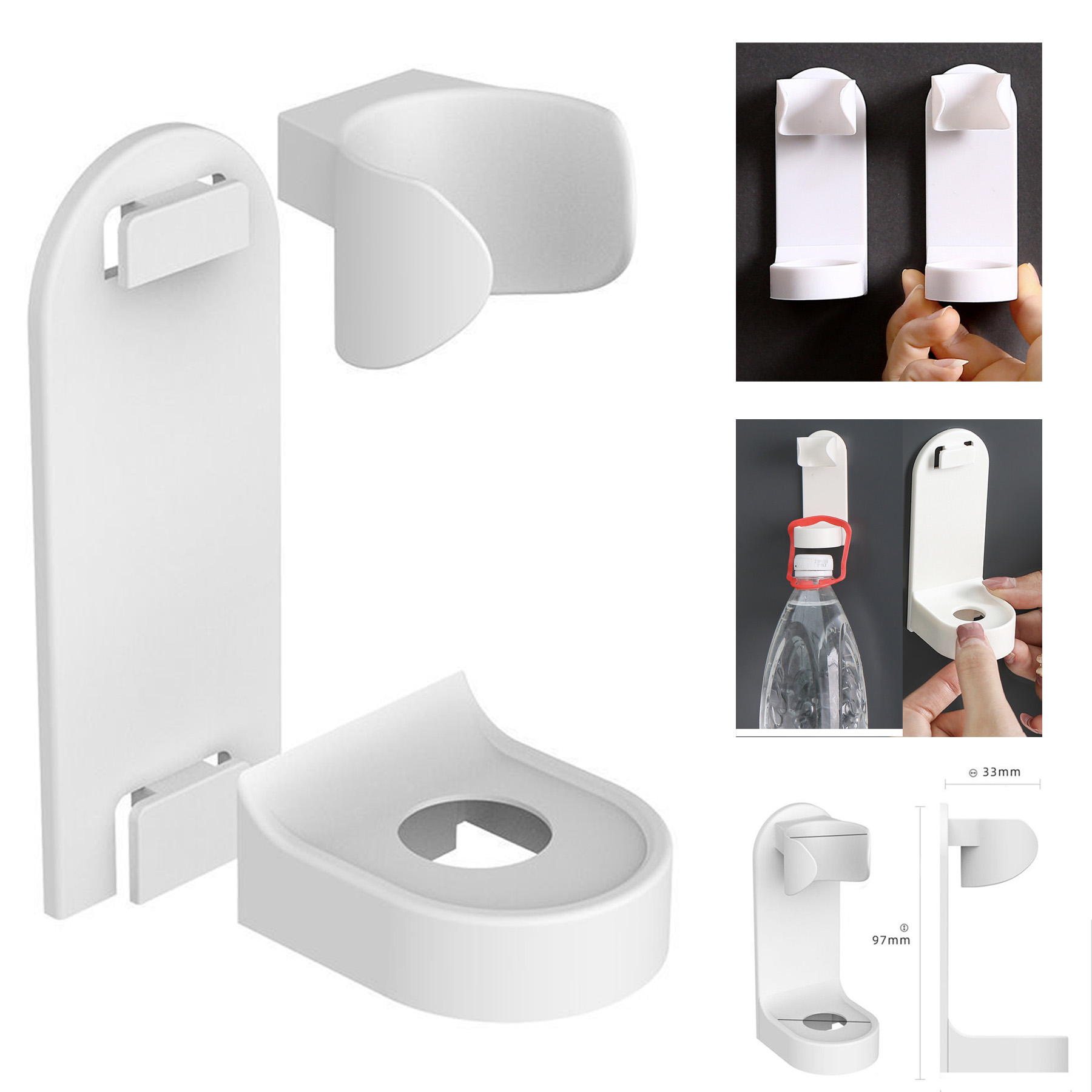 Electric Toothbrush Holder AdhesiveWall Organizer 1