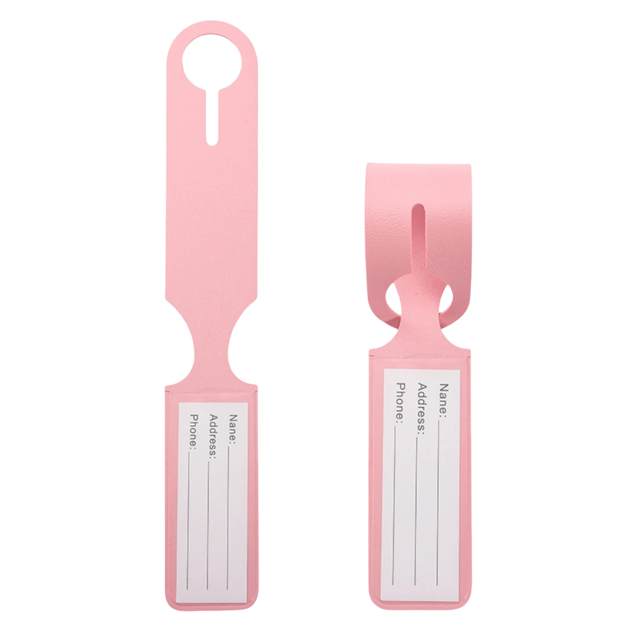 PU Anti Loss Luggage Tag 7