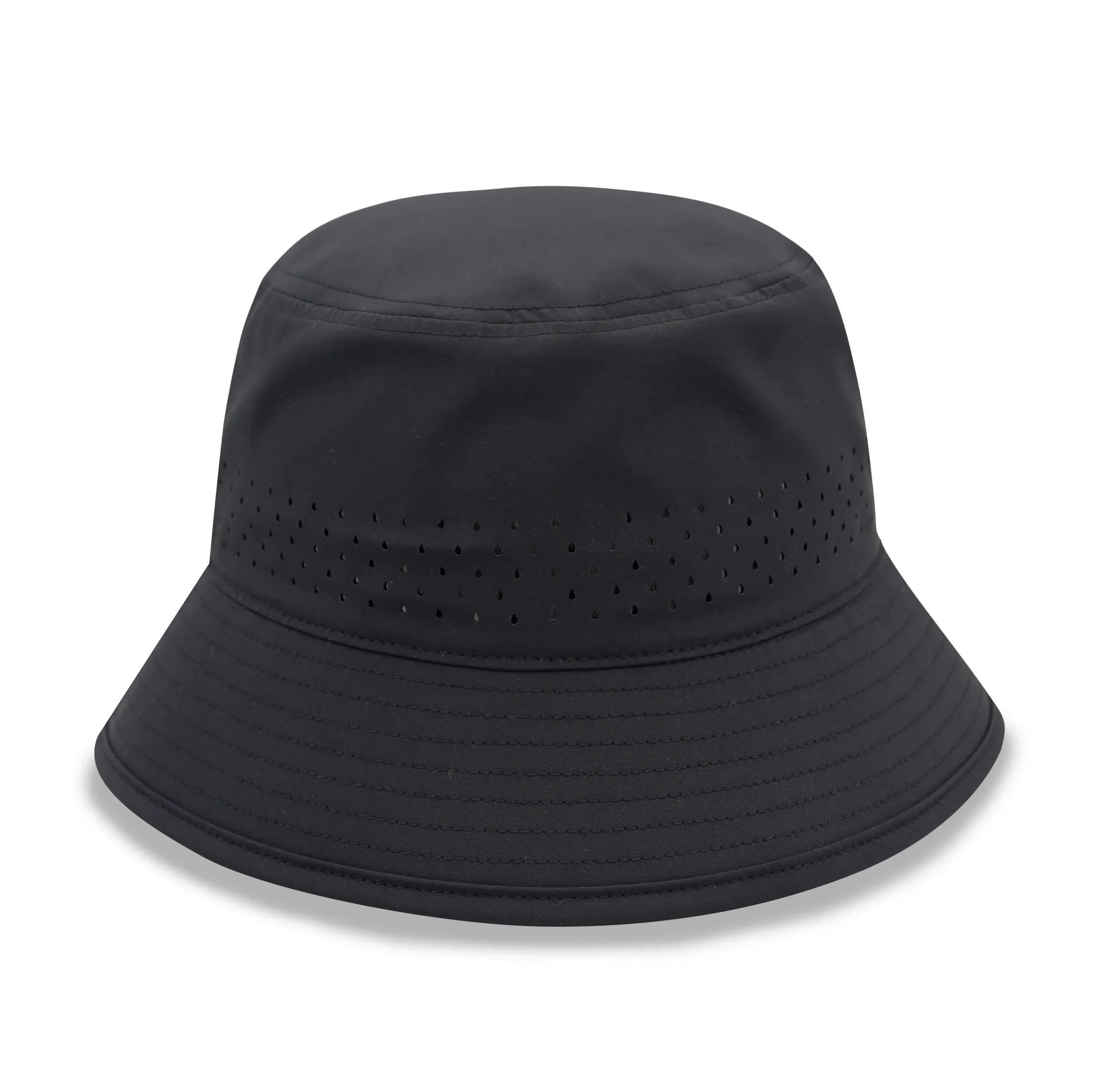 Performance Bucket Hat w/Laser Cut Mesh