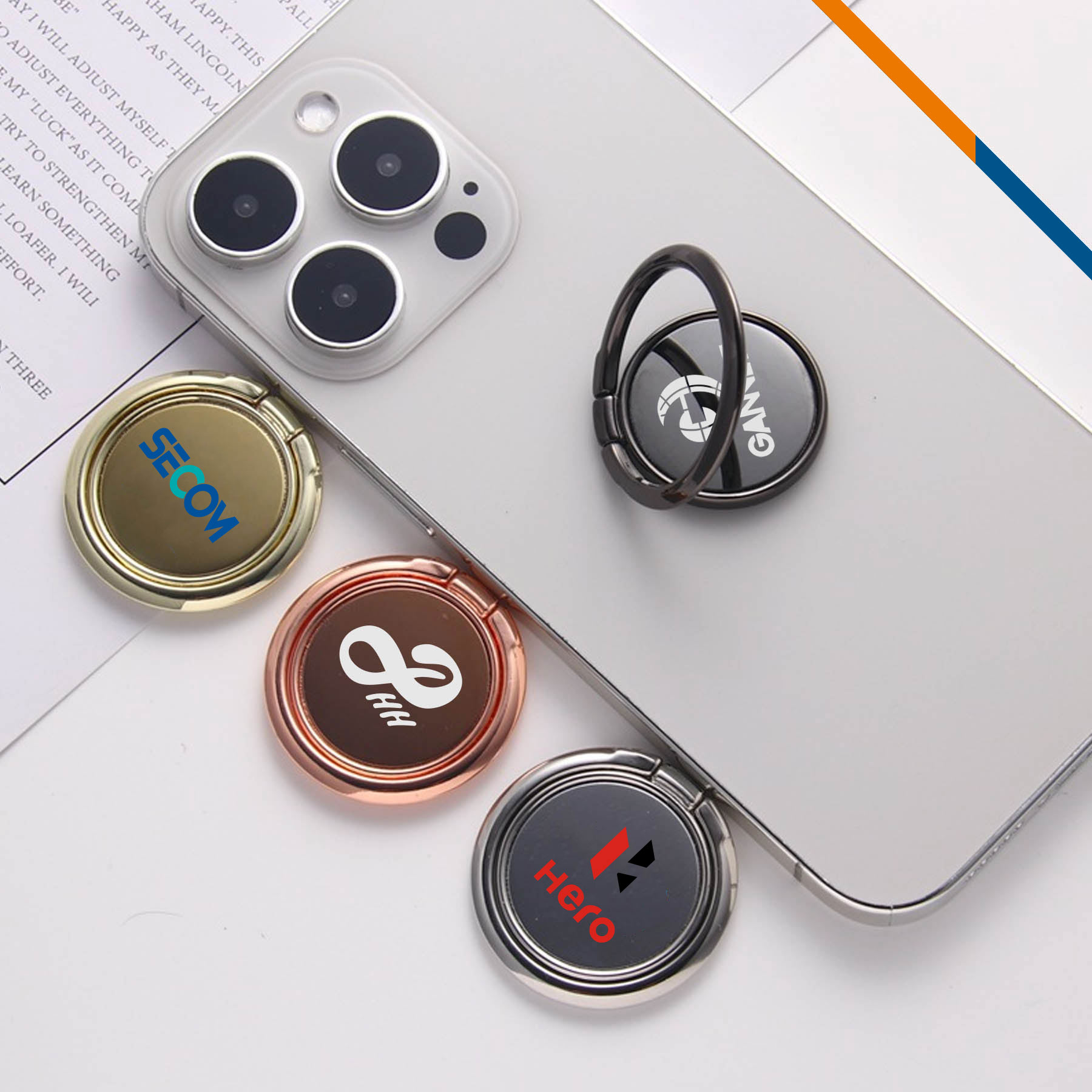 EzyRing Foldable Phone Ring Stand 2