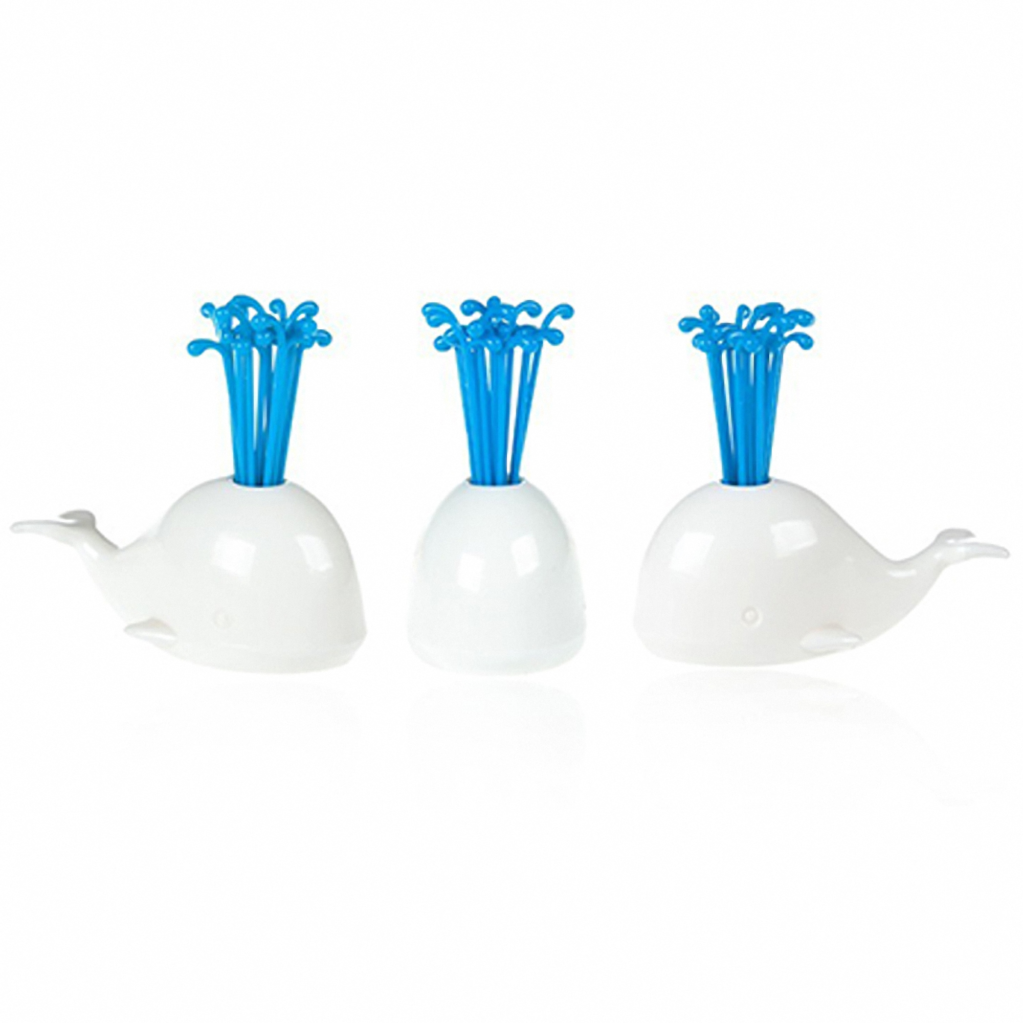 Whale Design Fruit Fork Holder 4