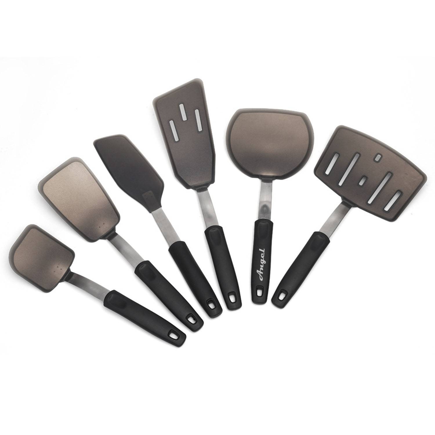 6-piece Silicone Spatula Set Nonstick Kitchen Tools 1