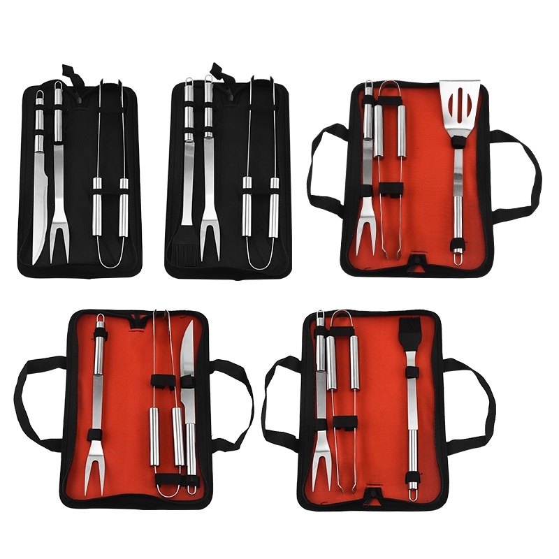 Camping Barbecue Grill Tools Set 3Pcs 3