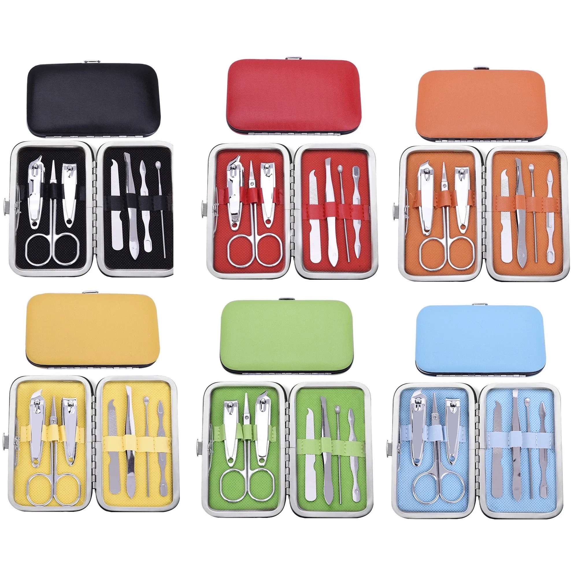 7 In 1 Portable Manicure Set MOQ 50PCS 3