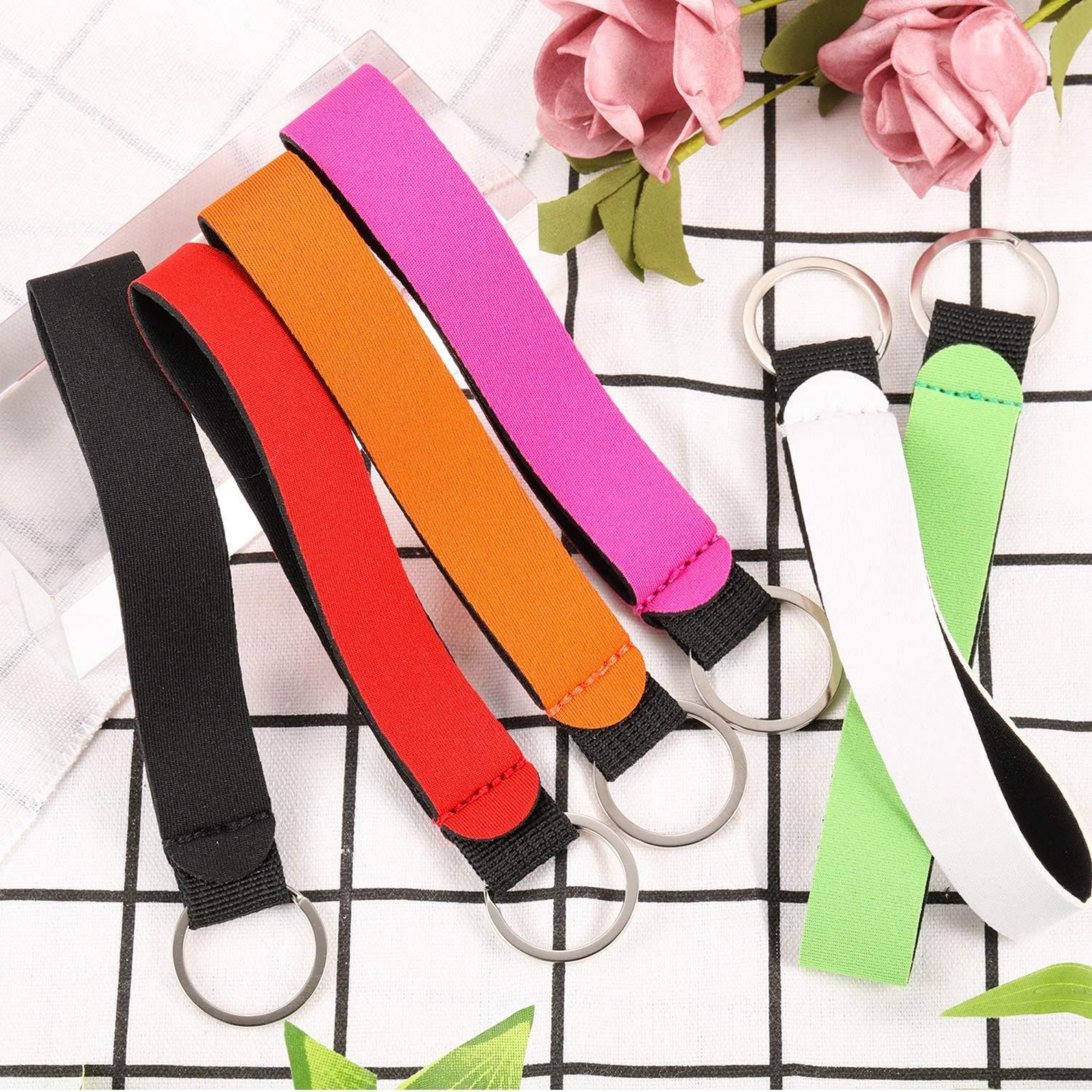 Sublimation Blanks Neoprene Keychain 3