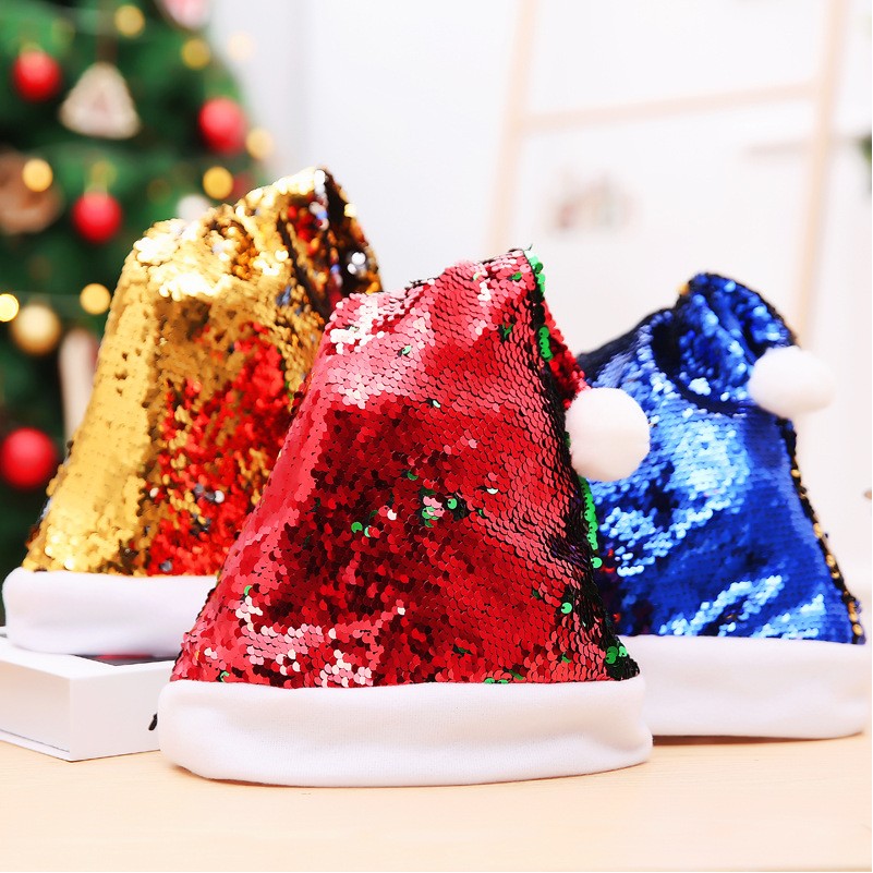 Christmas Sequins Hat 4