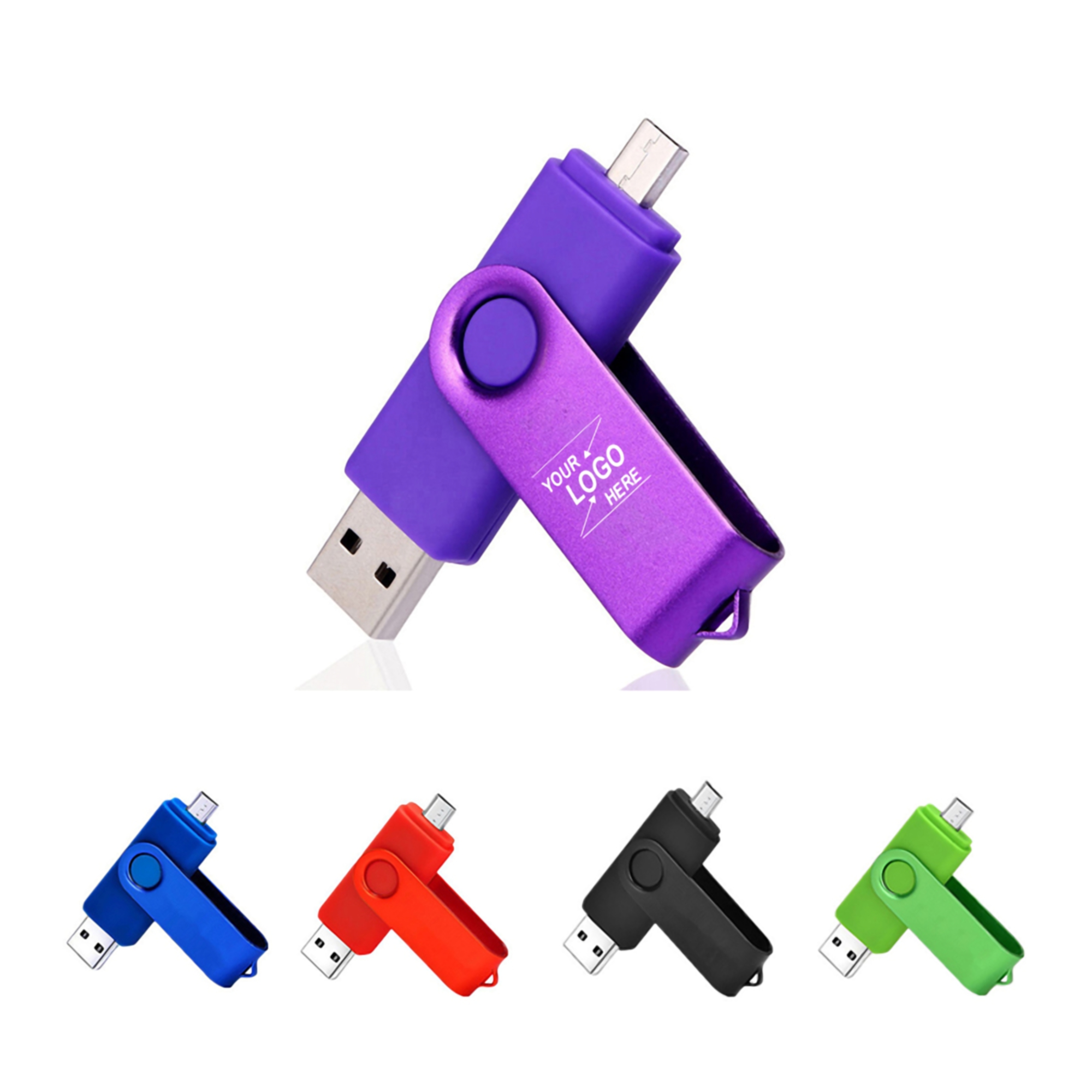 16 GB Dual USB Flash Drive 5