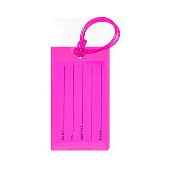 Flexible PVC Luggage Tag 10