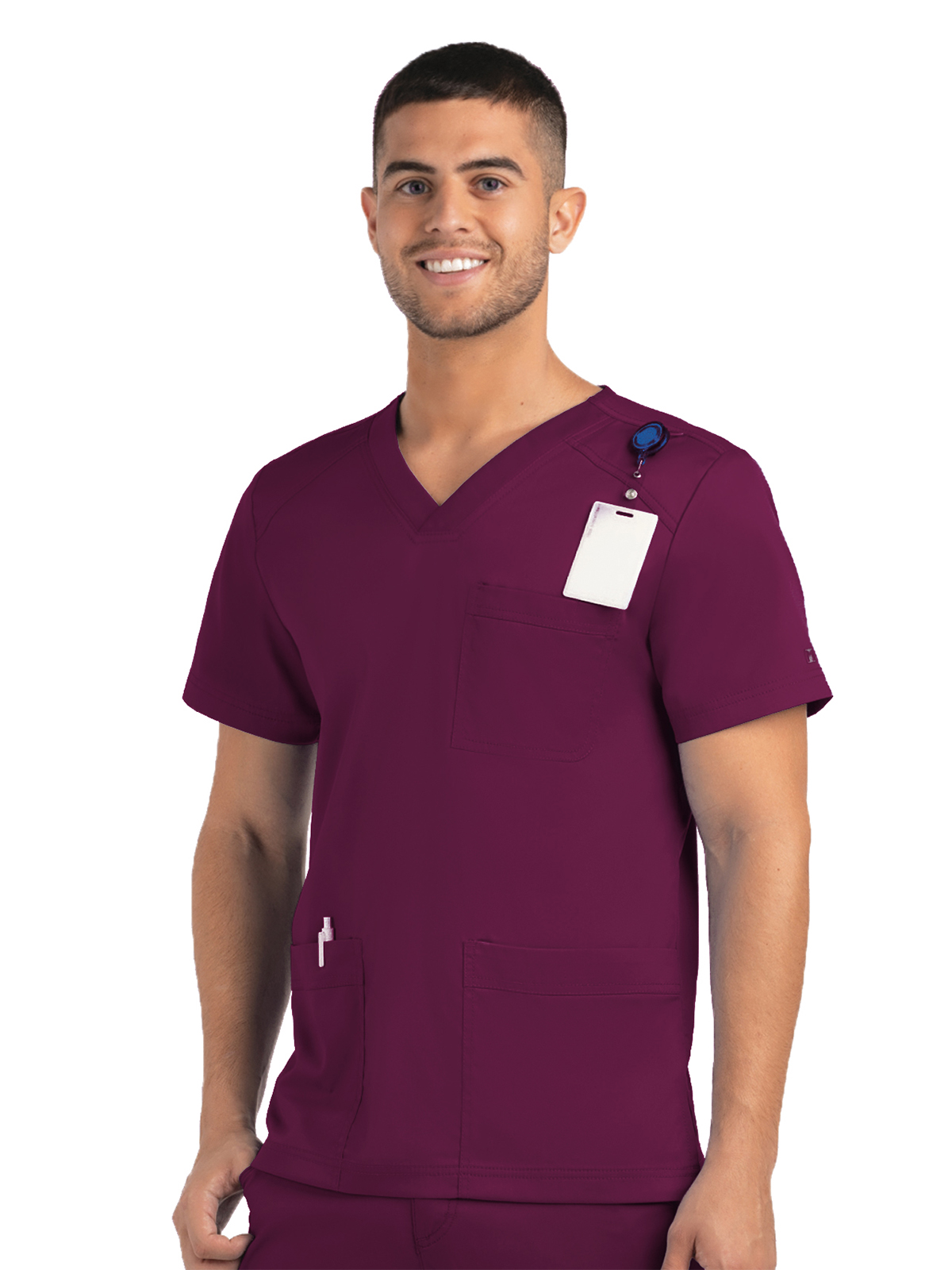 Maevn - Matrix - Men's Three-Pocket V-Neck Top 11