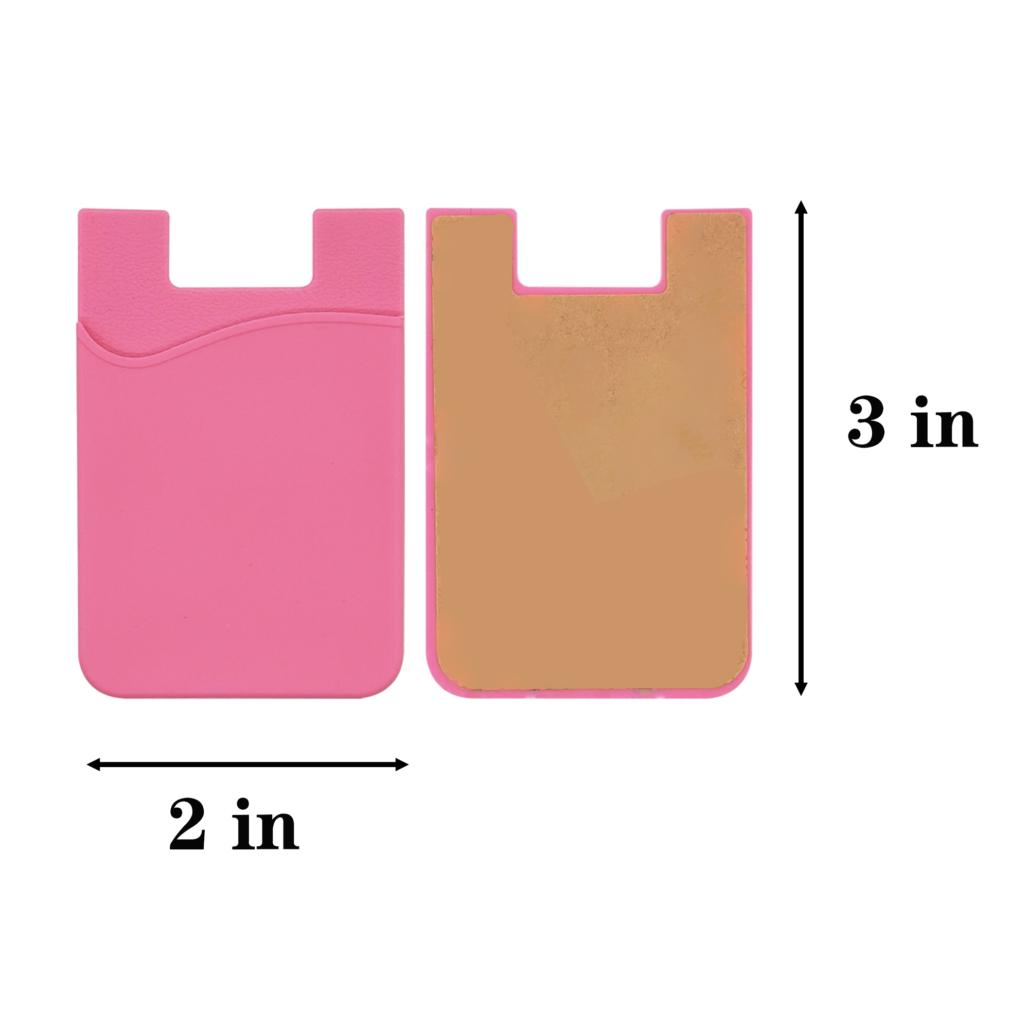 Silicone Mobile Phone Back Sticker Card Holder 1
