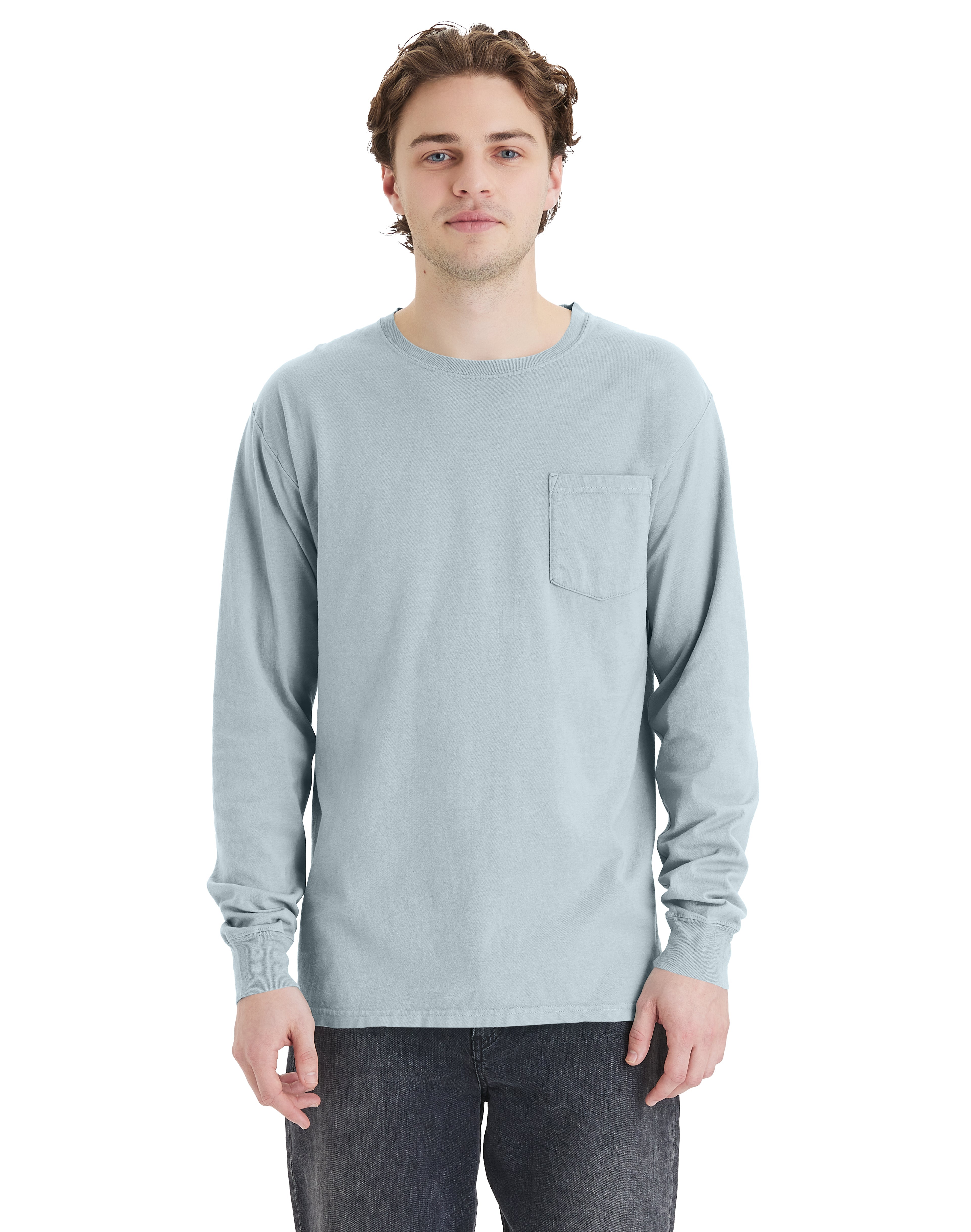 ComfortWash Long Sleeve Pocket T-Shirt 15