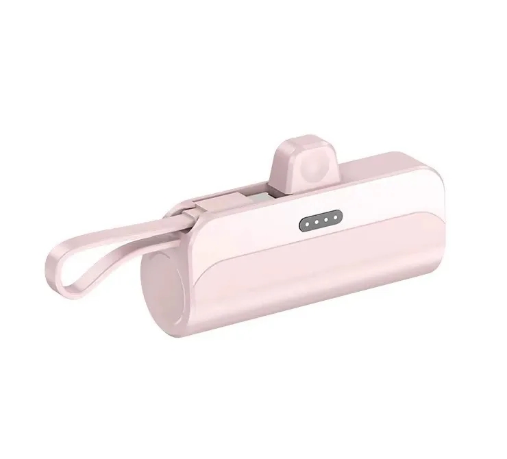 Ultra thin portable emergency power bank with built-in cable 2