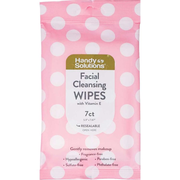 Handy Solution Facial Wipes - 7 Count 1
