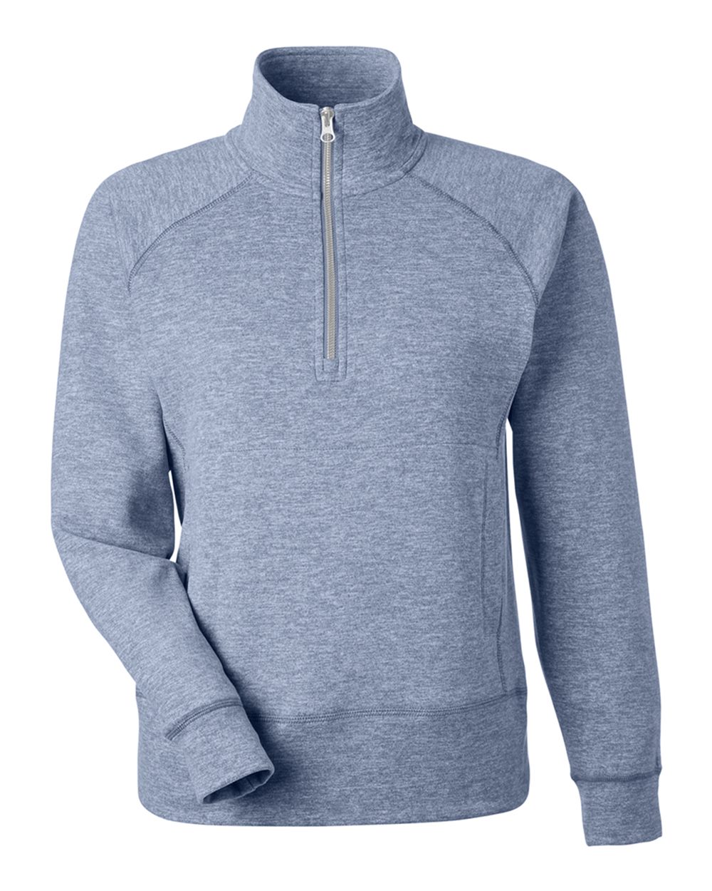 Women's Electric Fleece Quarter-Zip Sweatshirt - 8743 9