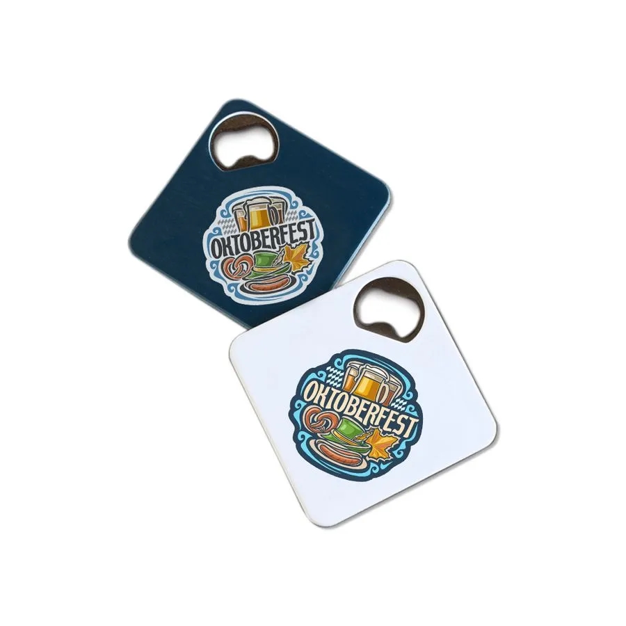 Customized Bottle Opener Coaster 3