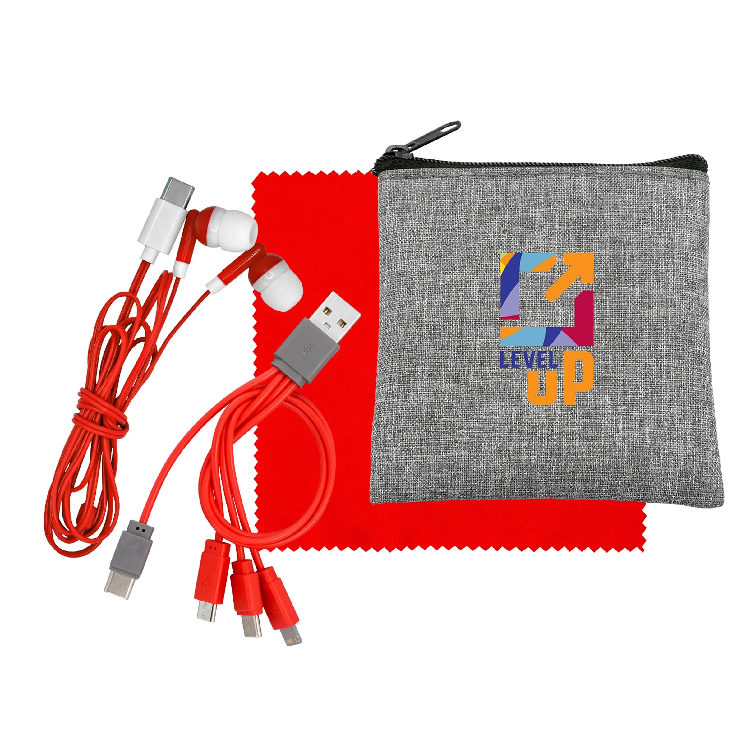 RECYCLED COLORFUL TRAVEL KIT 16