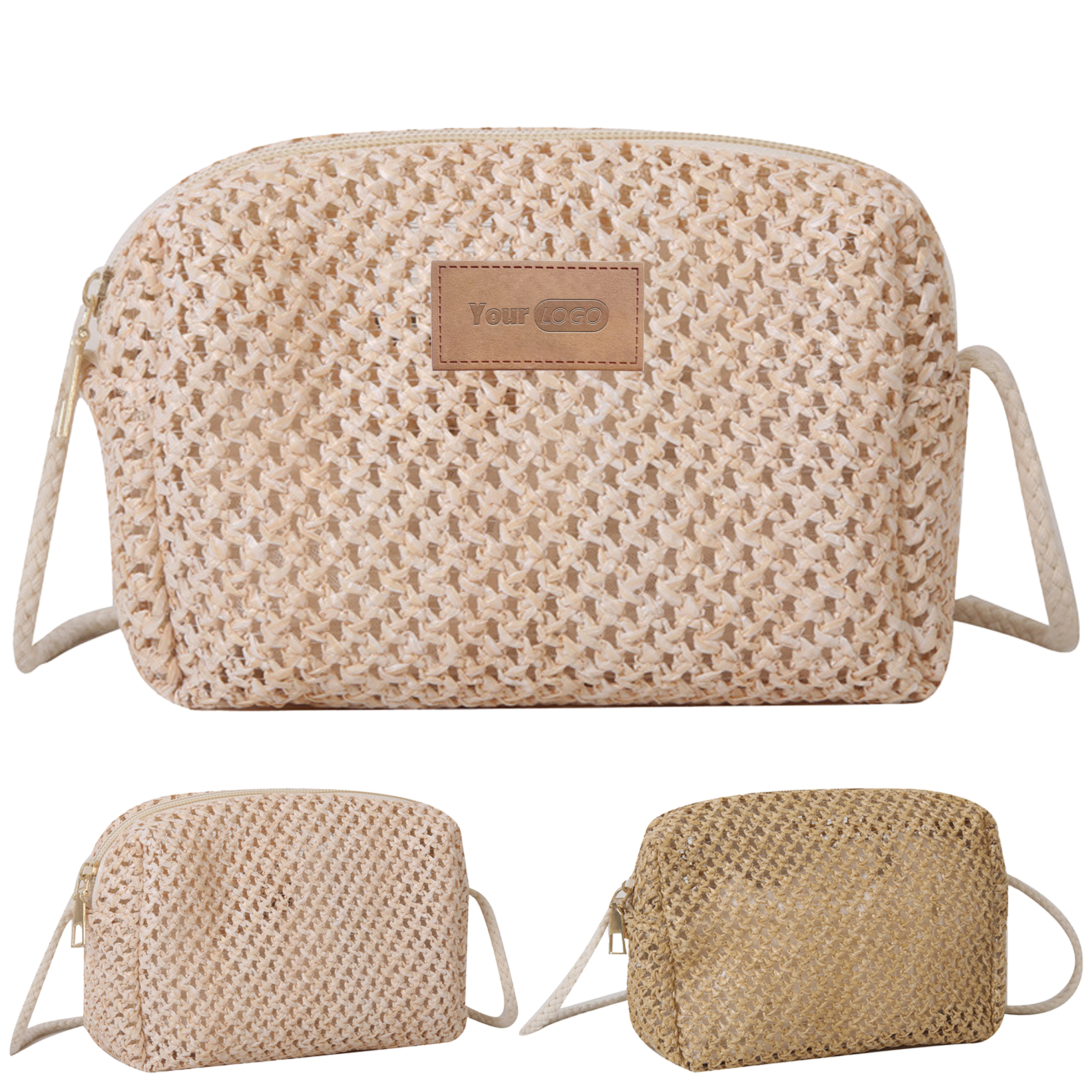 Straw Hand Woven Crossbody Bag 3