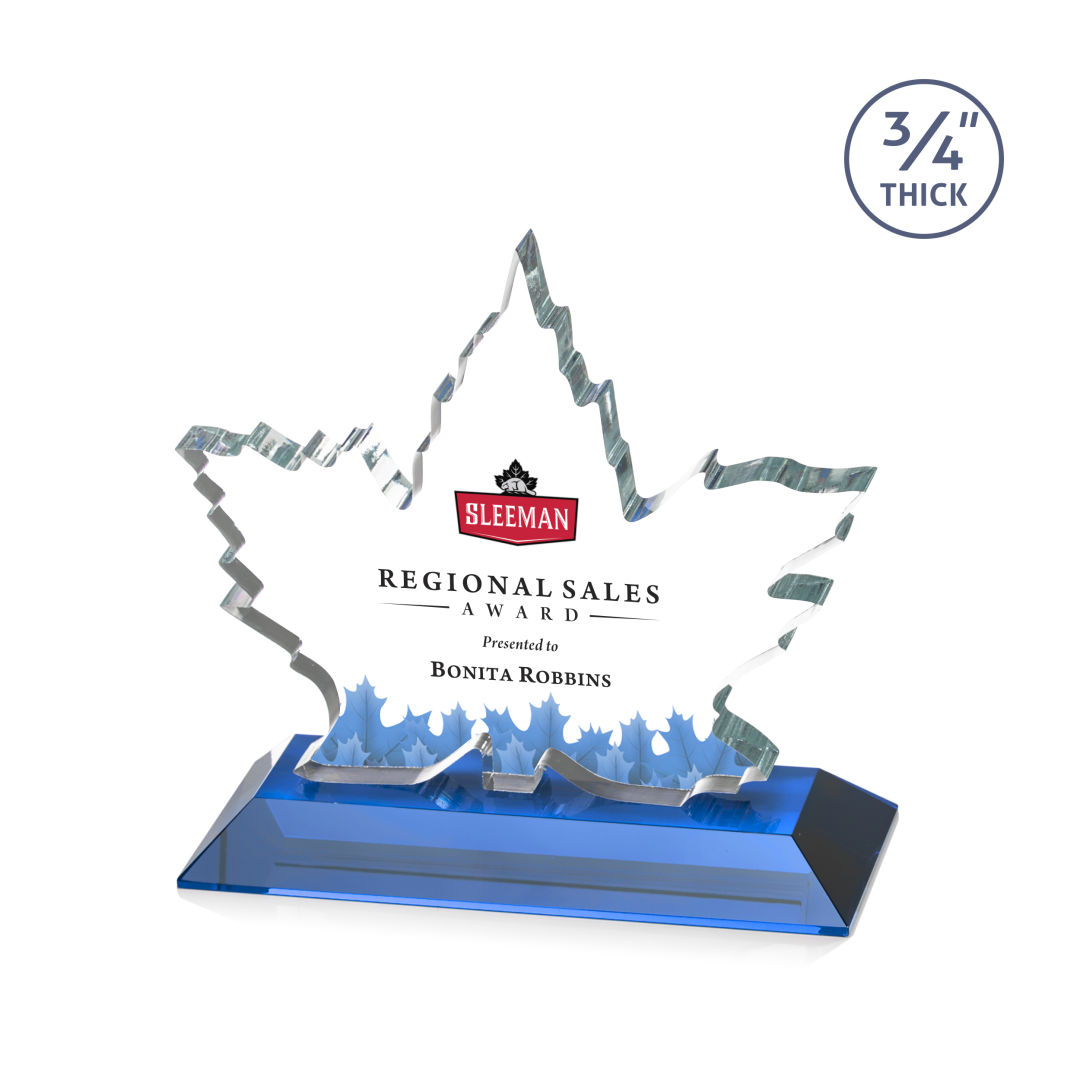 Maple Leaf VividPrint™ Award - Sky Blue 7