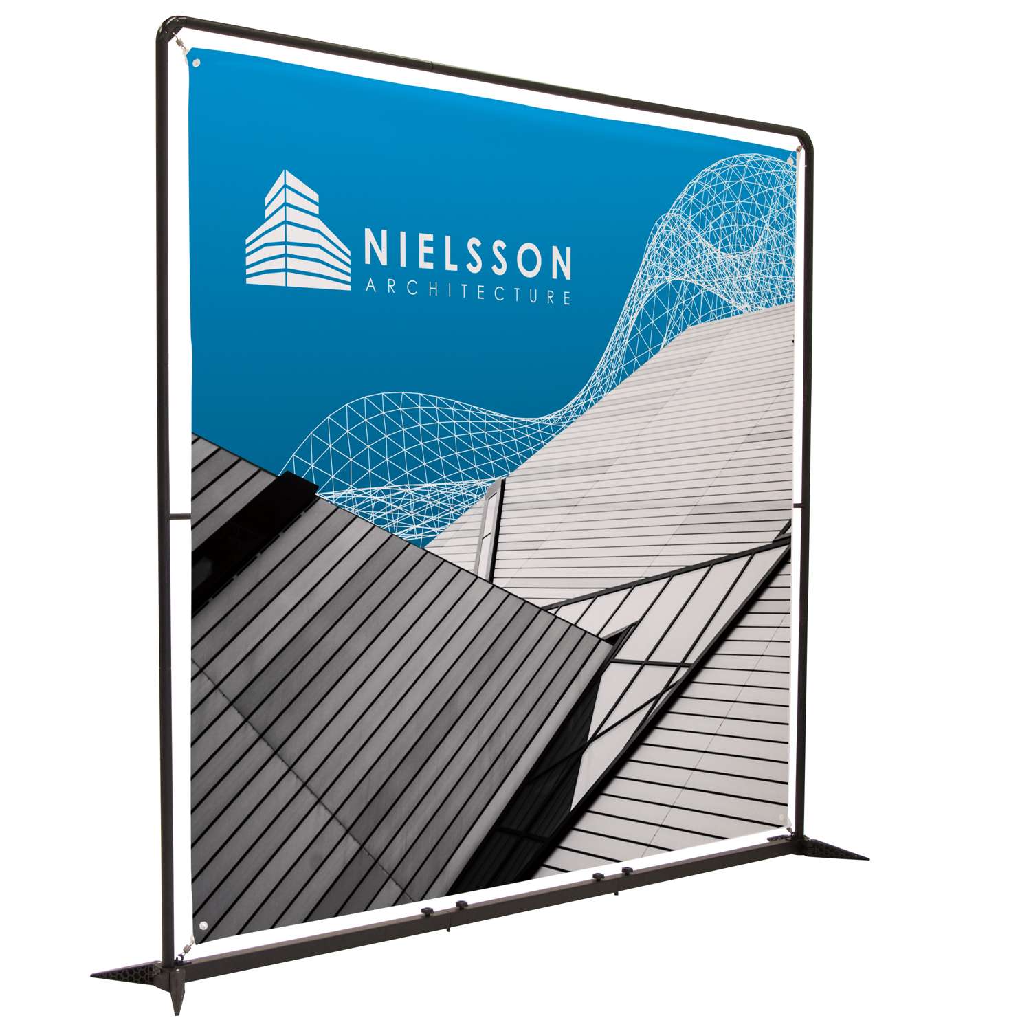 8.5' FrameWorx Banner Display Kit (600 Denier Polyester) 6