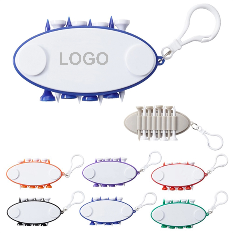 Oval Golf Tee Carrier 1