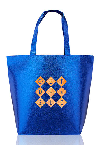 New Castle Non-woven Metallic Tote Bags 2