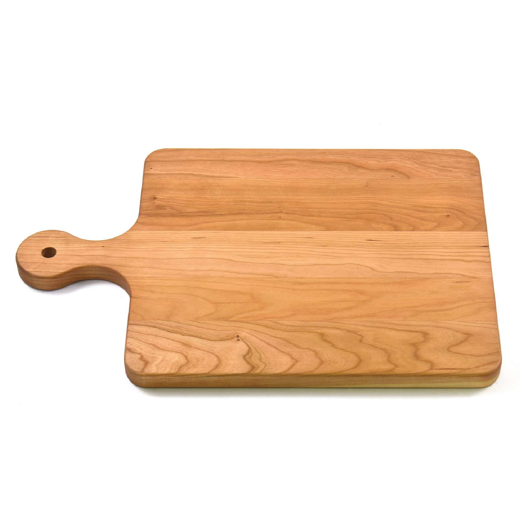 10 1/2" x 16" Cherry Paddle Cutting Board 1