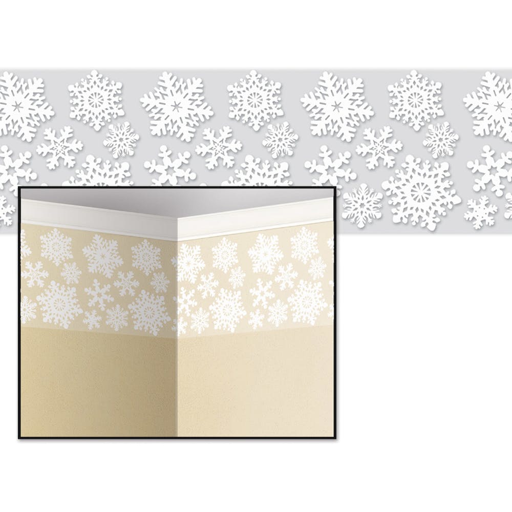 Snowflake Ceiling Borders - 24" x 30' 2