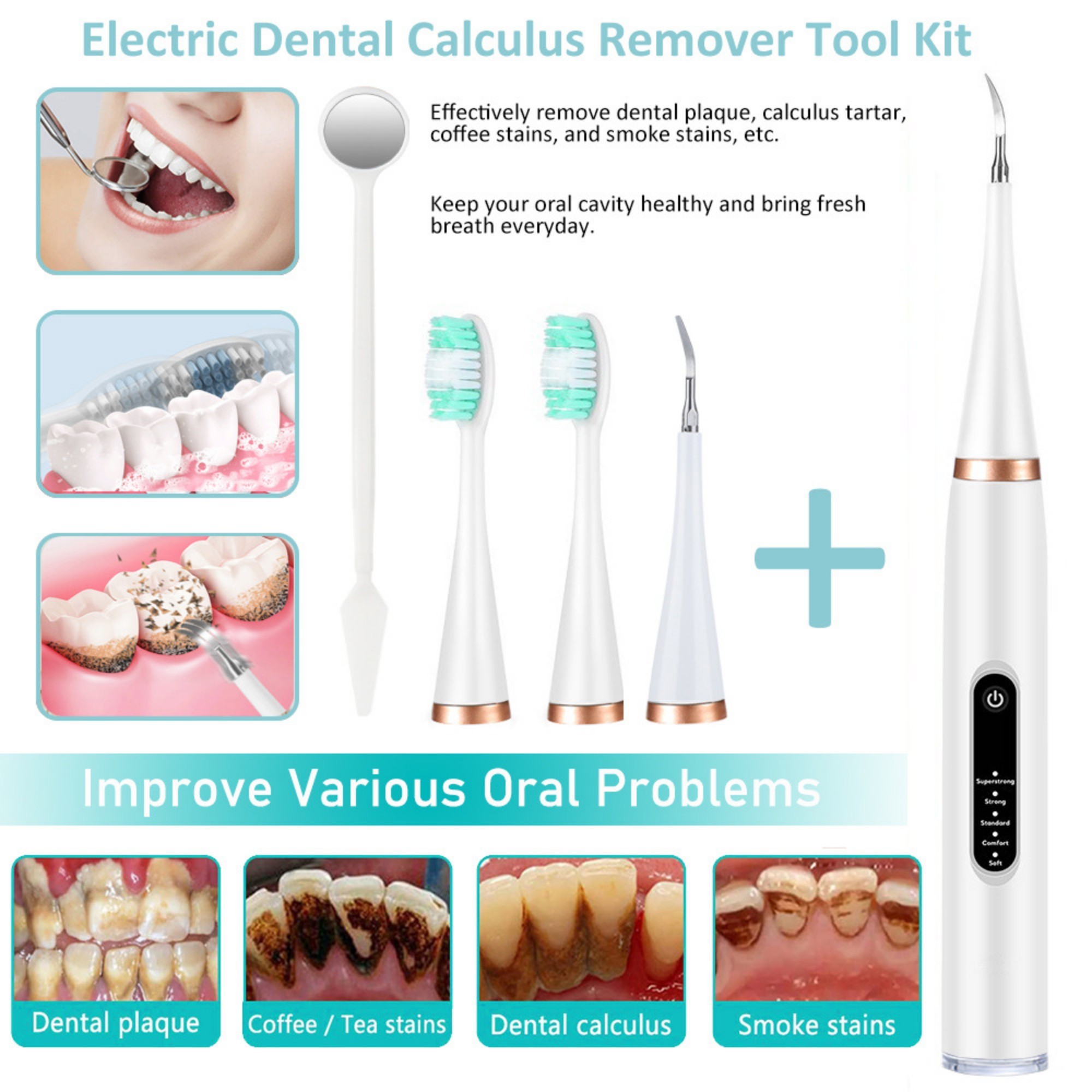 5-Speed Electric Tooth Cleaner 2