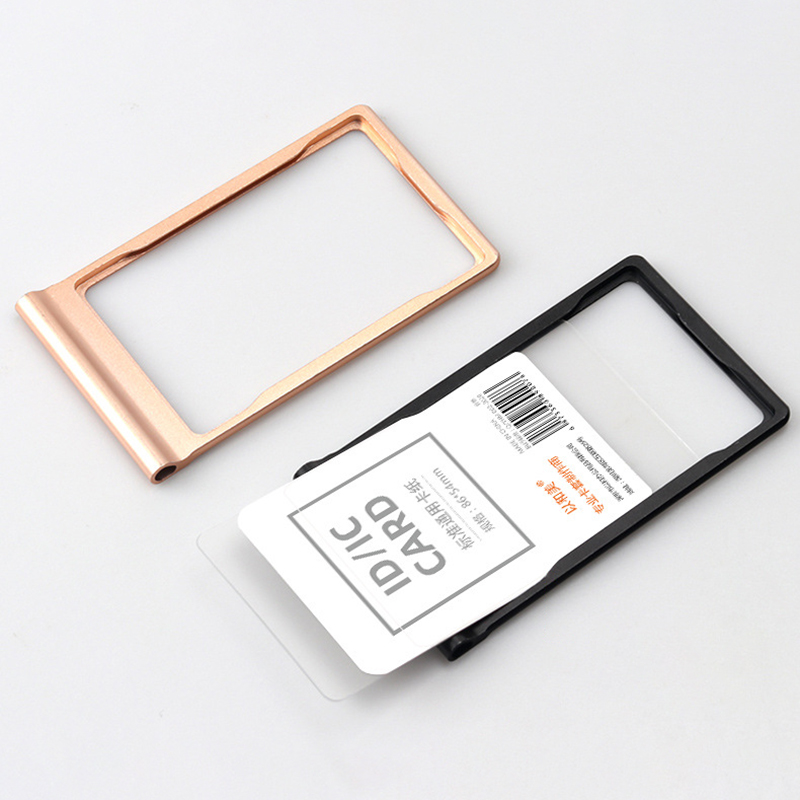 Metal ID Card Badge Holder with Lanyard 6