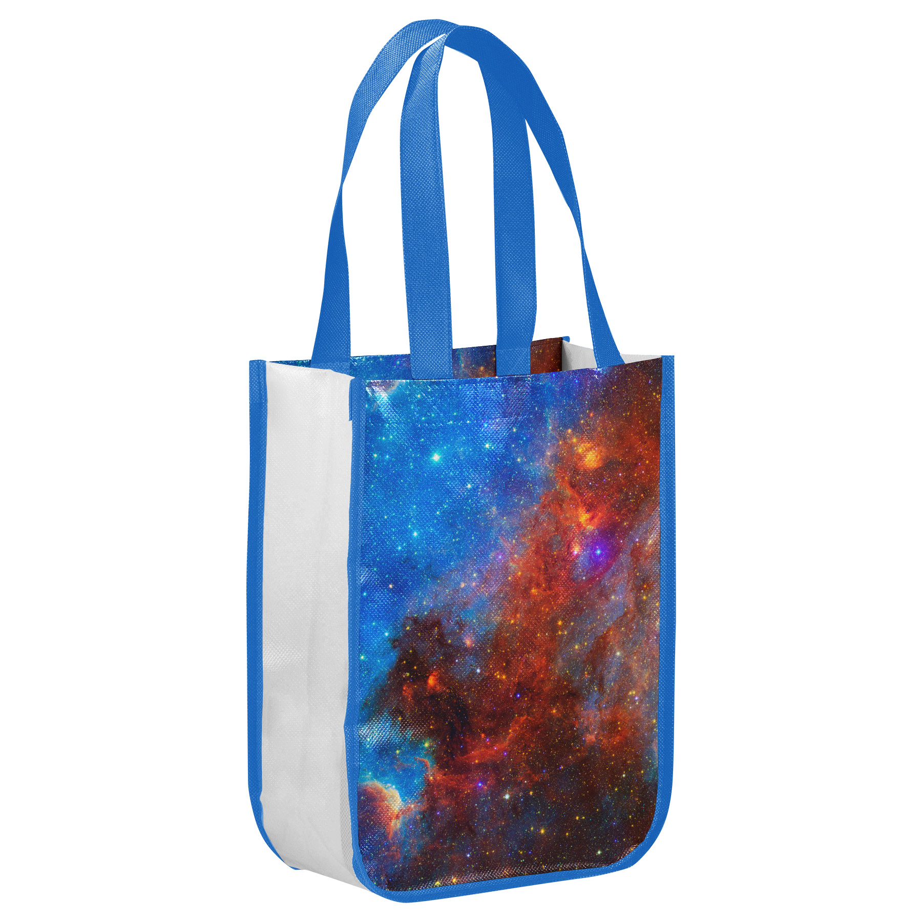 Fully Customizable 105GSM Round-Corner Laminated Tote Bags (12'' x 16'' x 6'') 11