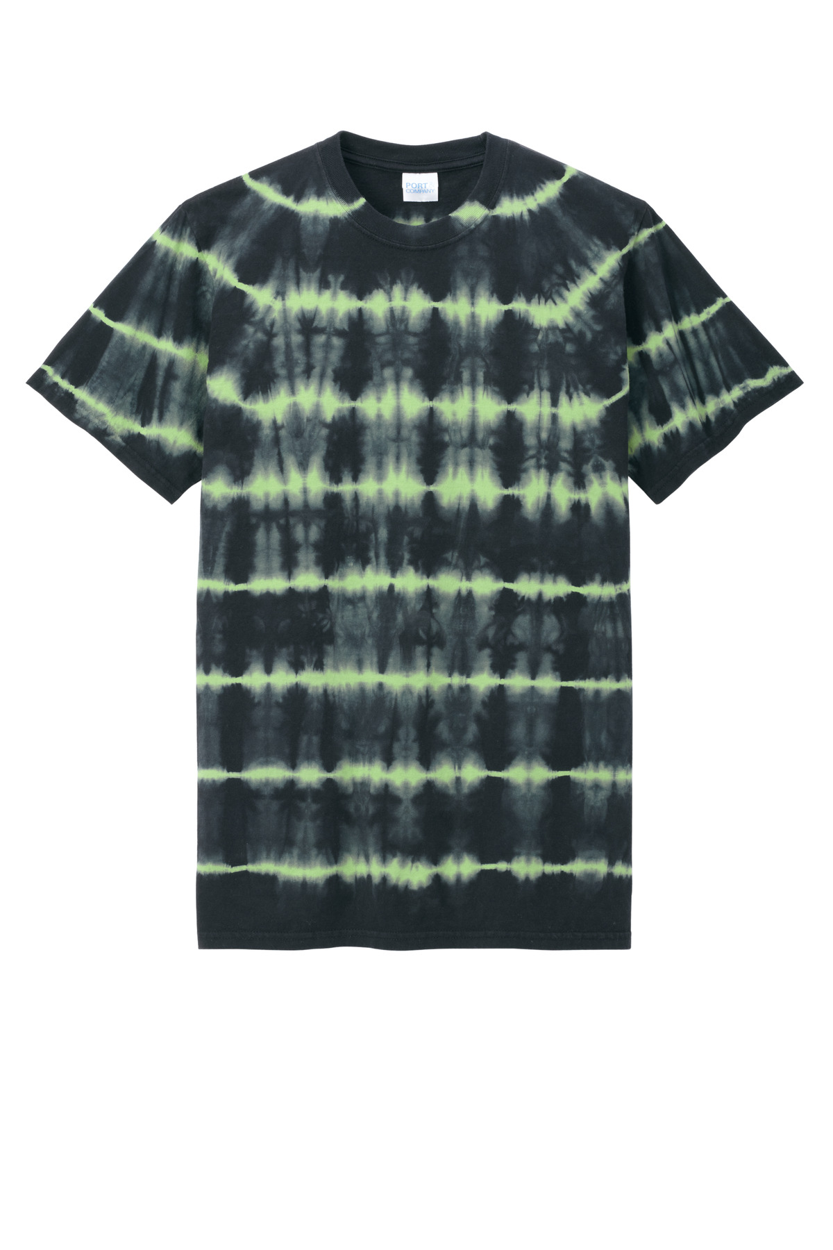 Port & Co Allover Stripe Tie-Dye Tee PC142 35