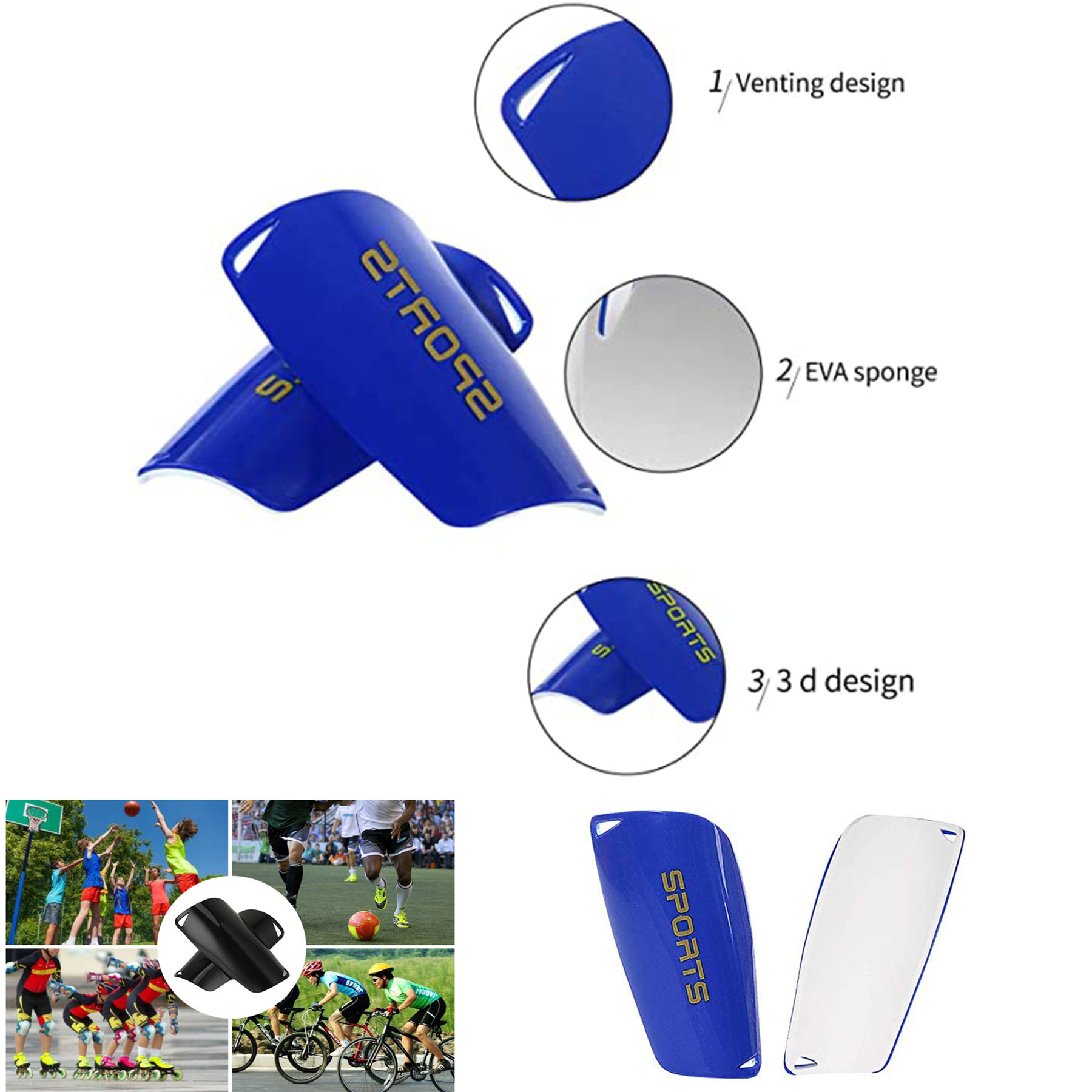 Soccer Shin Guards For Kids Youth 1