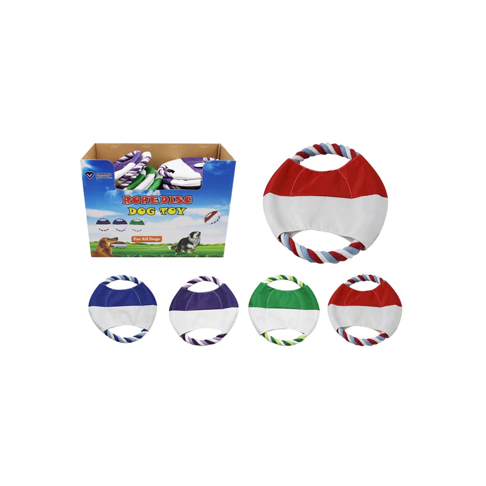 Dog Rope Disks Assorted 2