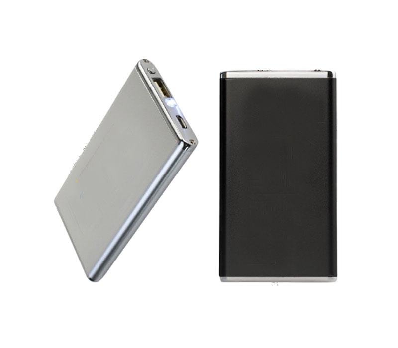Slim Power Bank with LED Light - 3000 mAh 2