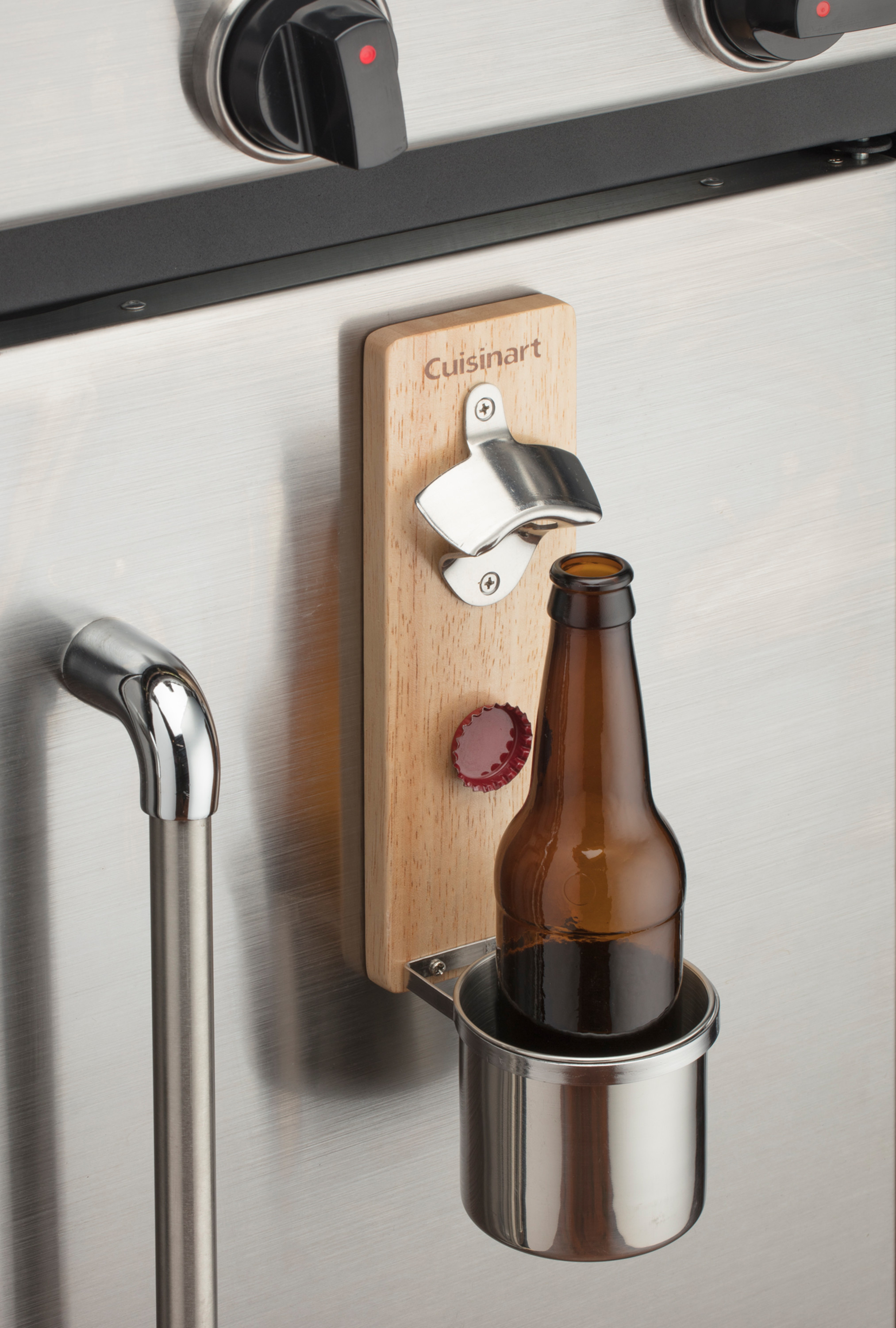 Cuisinart Outdoors® Magnetic Bottle Opener & Cup Holder 10