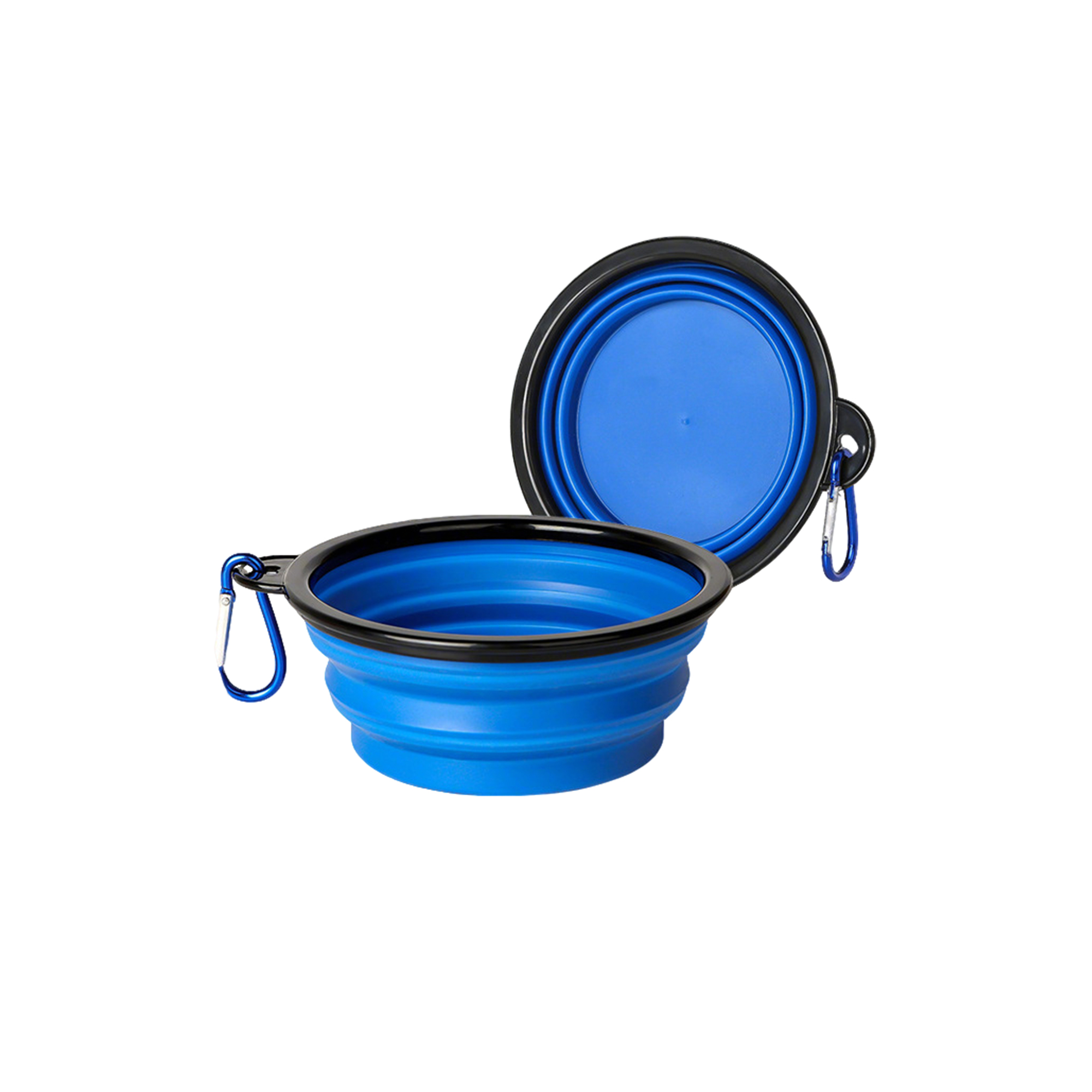 Collapsible Dog Bowl With Carabiner 12 Ounce Capacity 6